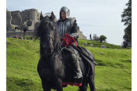 Locals turned out in huge numbers this week to see shooting at the Rock of Cashel