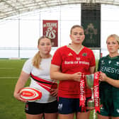 Dorothy Wall (second from left) at the launch of the Vodafone Women’s Interprovincial Championships