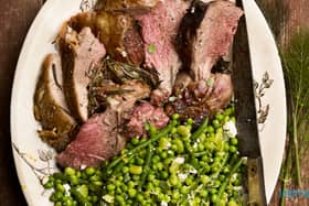 RECIPE: Sunday dinner sorted with this roast lamb, garden veg, oregano and feta