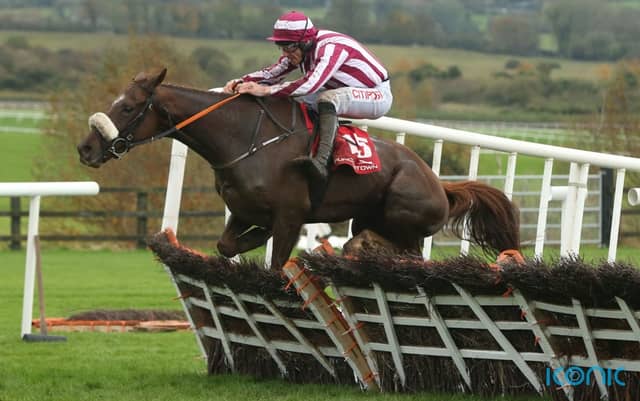 Andrew Lynch was delighted with Ben Dundee’s effort at Leopardstow.