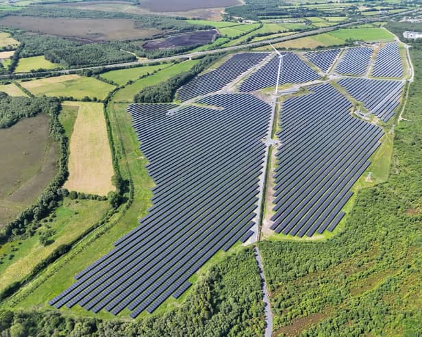 The 230-hectare Erkina Solar Park