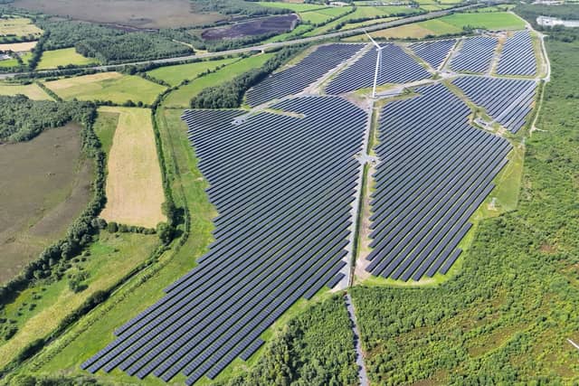 The 230-hectare Erkina Solar Park