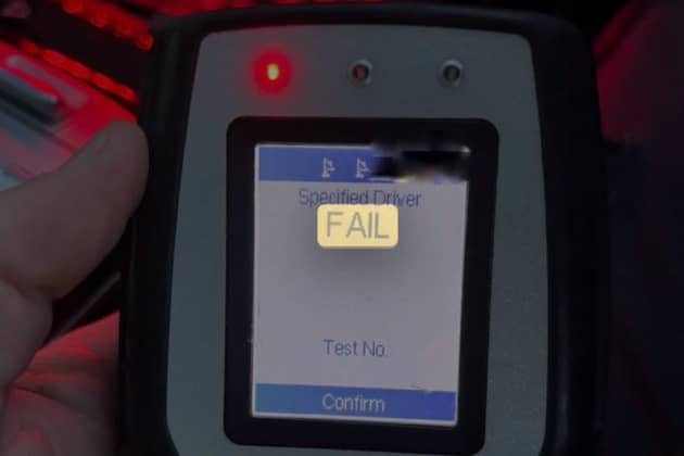 Two drivers were arrested within a short timeframe