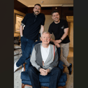 The 2 Johnnies with Louis Walsh