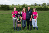The Breen family, Simon and his wife Carol, with their children Julia, Sarah and Peter  