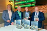 At the launch are Paul Cunningham, Dr John Feehan, George Cunningham and John Lupton