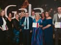 Gwen Culbert, Aoife Finn (Gala Retail), Rita Mulrooney, Brenda Kinahan, Sean Mulrooney, Shane Mulrooney, Carmel Murphy, Paula Mulrooney, Ciara Collins (Gala Retail) and Shane Carroll at the awards 