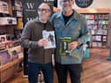 Clonmel author Pete Curtis with Harlan Coben 