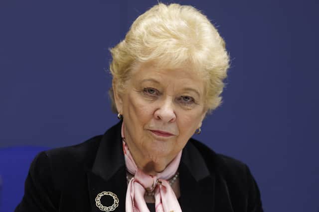 Baroness Nuala O’Loan was Northern Ireland’s first police ombudsman (Liam McBurney/PA)