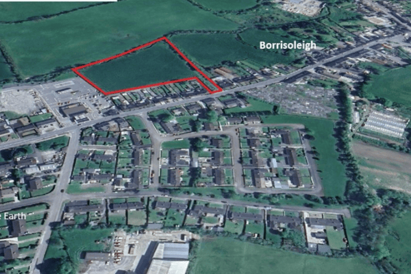The proposed site at Borrisoleigh
