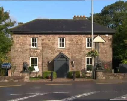 The Barracks building in Birdhill; today, the building houses a successful coffee business
