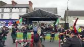 Templemore Pipe Band on St Patrick's Day