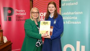 Tipperary secondary school pupils are honoured by National Library at Poetry Aloud awards
