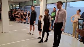 WATCH: Tipp North election candidate performs with his family for the Tánaiste