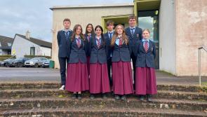St Mary's Newport launch Remembrance Tree and visit the cinema as Gaeilge