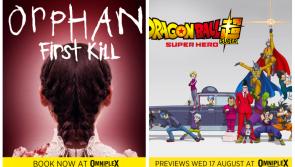 Orphan First Kill and Dragon Ball Super Heroes hit Omniplex Nenagh this week - reviews and trailers