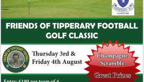 Friends of Tipperary football golf classic is booking up rapidly 