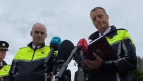 WATCH: Garda statement in Cashel relating to last night's road traffic collision