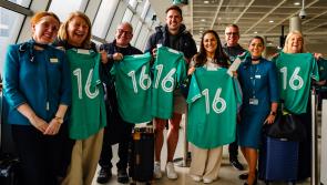 Irish airline surprises passengers with special gift ahead of Rugby World Cup quarter-final