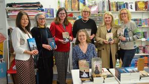PICTURE: Former colleagues of Tipperary author support her at book signing