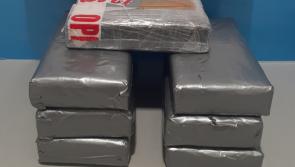 Cocaine worth &euro;546k found concealed in passenger's baggage at Dublin airport