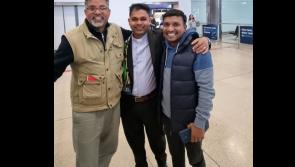 NEW ARRIVAL: A new priest has just landed in Tipperary all the way from India