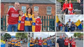 PICTURES: Cork and Clare fans at Croke Park ahead of All-Ireland Final