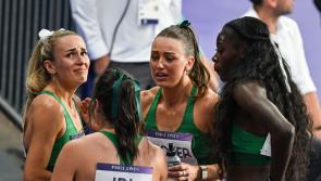 'I feel like it's my fault,' said emotional Sharlene Mawdsley in post relay interview