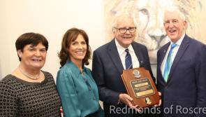 Roscrea Lions Club honour dedicated and loyal member Bill Hanly
