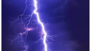 LATEST: Met Éireann issues Status Yellow thunderstorm warning for five counties