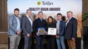 Tipperary farmers take home award at Tirl&aacute;n Quality Grain Awards