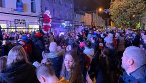Thousands turn out in Nenagh as Santa arrives to switch on the town's Christmas lights