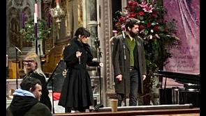 LATEST: Hundreds of locals pack church as stars come out to say farewell to Shane MacGowan