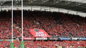 Munster going all out this evening with strong starting team for clash with Leinster 