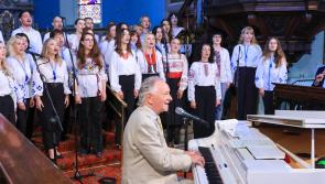 Ukrainian singer who fled war for Tipperary plays leading role on choir's new single