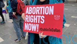 Protest over Roe v Wade ruling held at US embassy in Dublin