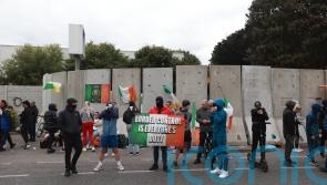 Gardai disperse protesters from site earmarked to house asylum seekers