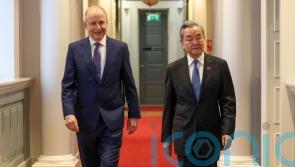 Irish premier meets Chinese foreign minister in Dublin