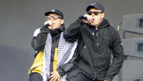 Irish rap trio Kneecap &lsquo;banned from advertising&rsquo; on London Underground