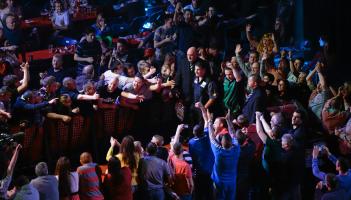 Dylan Slevin played some quality darts but eventually lost out at the PDC World Darts Championship