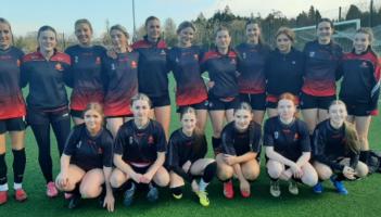 Colaiste Phobal senior soccer girls make the trek from Roscrea to Longford