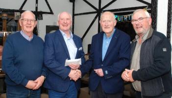 Fond farewell for Paddy Reidy after many years of service