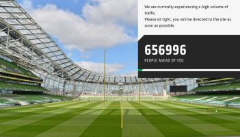 'Absolute shambles!' Irish NFL fans rage as more than 600,000 try to secure tickets