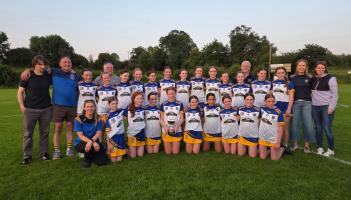 PICTURE: Congratulations given to County Champion camogie team in Tipperary after recent win