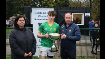 Early red card doesn't stop Toomevara from getting the job Dunne to clinch U15A County title