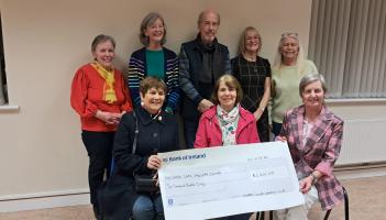 PICTURE: Local Tipperary flower club presents generous donation to charity