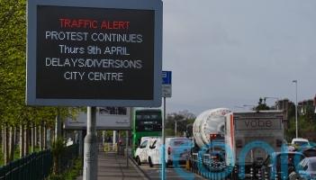 Irish army called to remove vehicles blocking depots during fuel protests