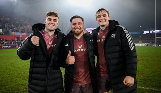 Munster confirm new contracts for players with potential to ensure rebuild continues