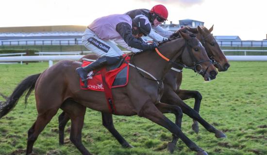 Tipperary jockey first past the post to complete tidy double for Gordon Elliot