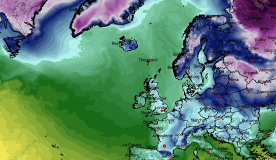 Met &Eacute;ireann hint at return of major cold snap as they warn of 'Atlantic regime'